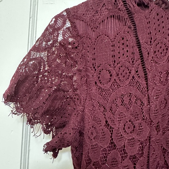 SOLD Altard State Maroon Dress - Picture 5 of 5